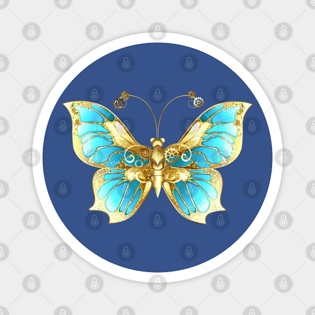 Mechanical Robot Butterfly Magnet by MyVictory